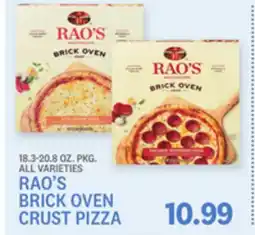 Kings Food Markets RAO'S BRICK OVEN CRUST PIZZA offer