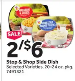 Stop&Shop Stop & Shop Side Dish offer