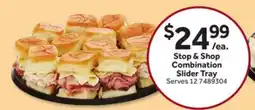 Stop&Shop Stop & Shop Combination Slider Tray offer