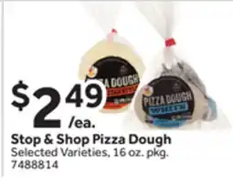 Stop&Shop Stop & Shop Pizza Dough offer