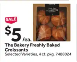 Stop&Shop The Bakery Freshly Baked Croissants offer