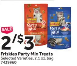 Stop&Shop Friskies Party Mix Treats offer