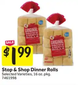 Stop&Shop Stop & Shop Dinner Rolls offer