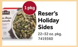 Stop&Shop Reser's Holiday Sides offer