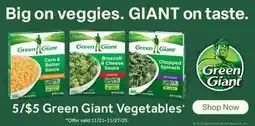 Stop&Shop Week 48 Omnichannel Cover Bundle - Green Giant offer