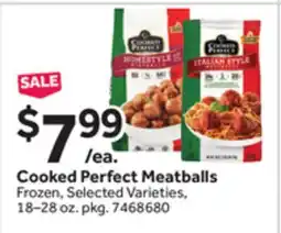 Stop&Shop Cooked Perfect Meatballs offer