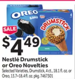Stop&Shop Nestlé Drumstick or Oreo Novelties offer