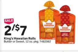 Stop&Shop King's Hawaiian Rolls offer