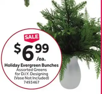 Stop&Shop Holiday Evergreen Bunches offer