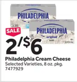 Stop&Shop Philadelphia Cream Cheese offer