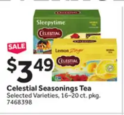 Stop&Shop Celestial Seasonings Tea offer