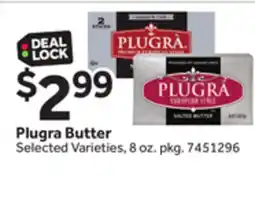 Stop&Shop Plugra Butter offer