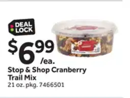 Stop&Shop Stop & Shop Cranberry Trail Mix offer