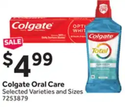 Stop&Shop Colgate Oral Care offer