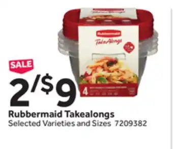 Stop&Shop Rubbermaid Takealongs offer