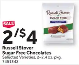 Stop&Shop Russell Stover Sugar Free Chocolates offer