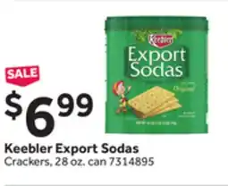 Stop&Shop Keebler Export Sodas Crackers offer