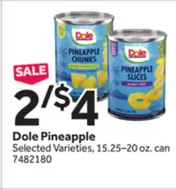Stop&Shop Dole Pineapple offer