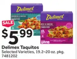 Stop&Shop Delimex Taquitos offer