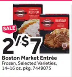 Stop&Shop Boston Market Entrée offer