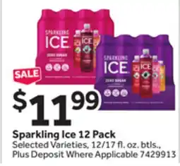 Stop&Shop Sparkling Ice offer