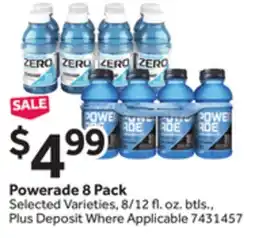 Stop&Shop Powerade offer