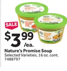 Stop&Shop Nature's Promise Soup offer