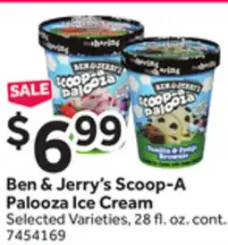 Stop&Shop Ben & Jerry's Scoop-A Palooza Ice Cream offer