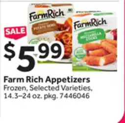 Stop&Shop Farm Rich Appetizers offer