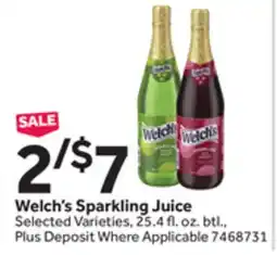 Stop&Shop Welch's Sparkling Juice offer