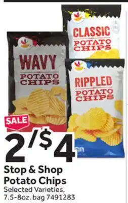 Stop&Shop Stop & Shop Potato Chips offer