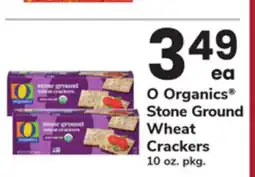 ACME O Organics Stone Ground Wheat Crackers offer