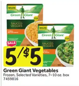 Stop&Shop Green Giant Vegetables offer