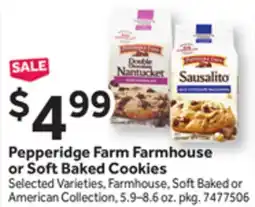 Stop&Shop Pepperidge Farm Farmhouse or Soft Baked Cookies offer