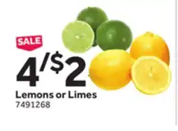 Stop&Shop Lemons or Limes offer