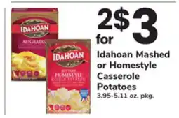 ACME Idahoan Mashed or Homestyle Casserole Potatoes offer