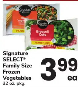 ACME Signature SELECT Family Size Frozen Vegetables offer