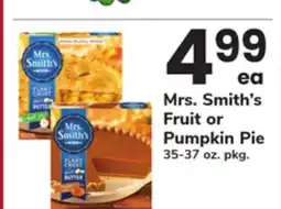 ACME Mrs. Smith's Fruit or Pumpkin Pie offer
