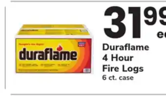 ACME Duraflame 4 Hour Fire Logs offer