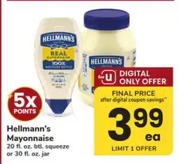ACME Hellmann's Mayonnaise offer