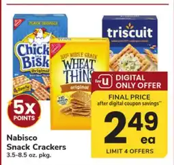 ACME Nabisco Snack Crackers offer