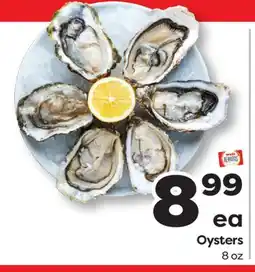 Weis Markets Oysters offer
