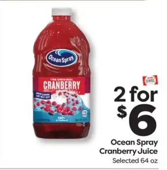 Weis Markets Ocean Spray Cranberry Juice offer