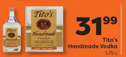 Weis Markets Tito's Handmade Vodka offer