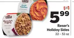 Weis Markets Reser's Holiday Sides offer