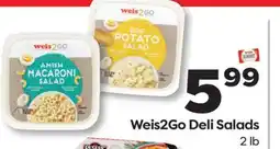 Weis Markets Weis2Go Deli Salads offer