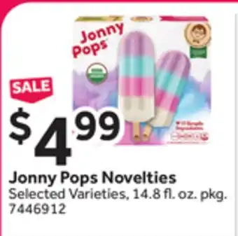 Stop&Shop Jonny Pops Novelties offer