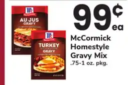 ACME McCormick Homestyle Gravy Mix offer