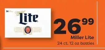 Weis Markets Miller Lite offer