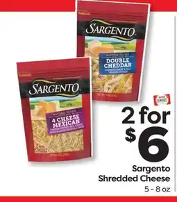 Weis Markets Sargento Shredded Cheese offer